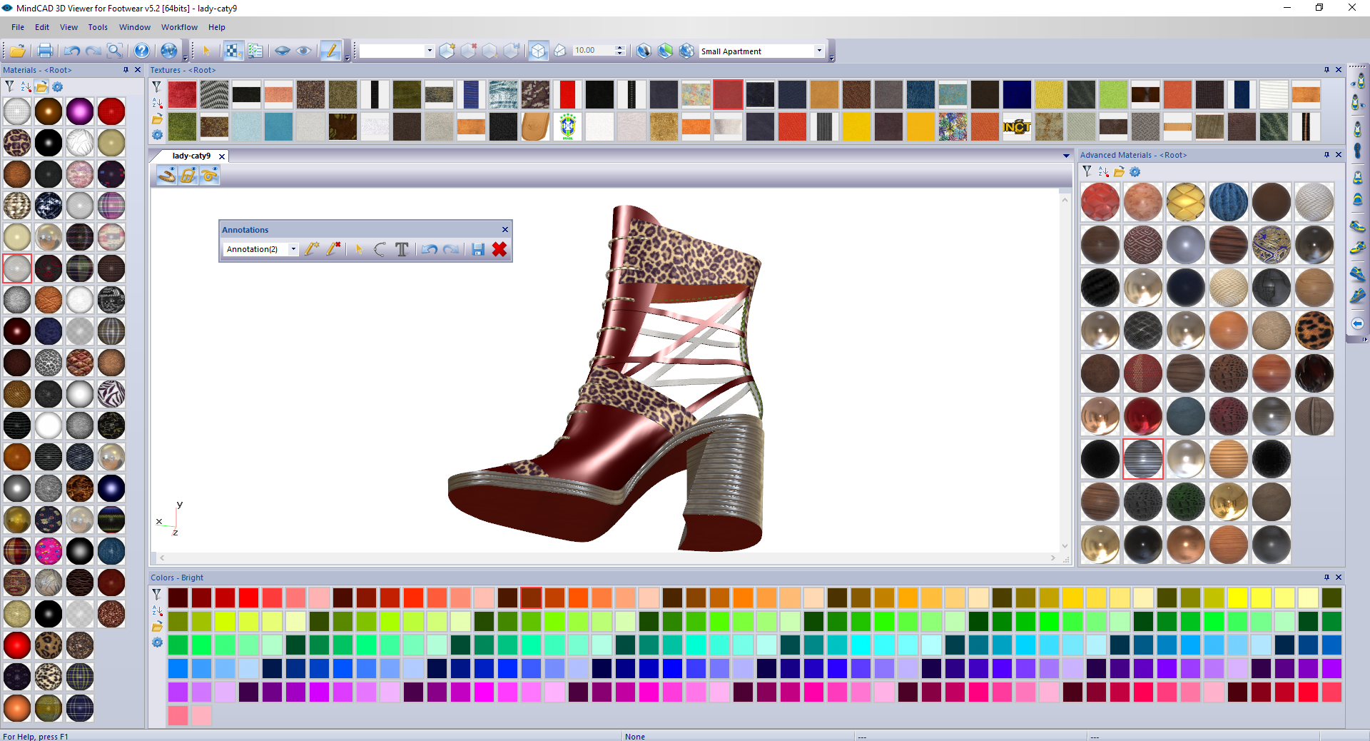 MindCAD.ro - Editare lateral viewer
